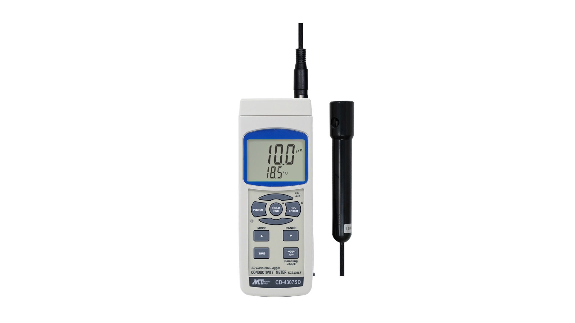 マザーツール　データロガー CD-4307SD 水質測定 EC計