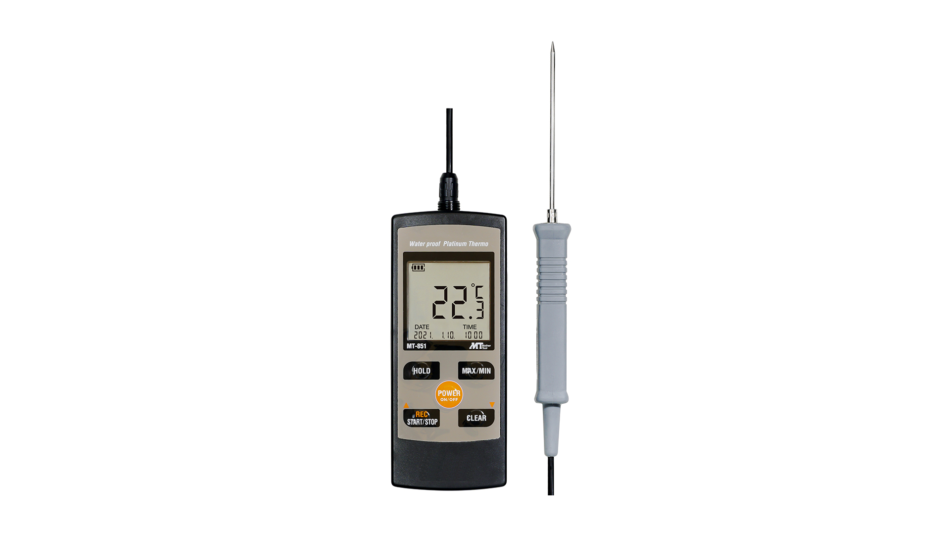 アズワン 白金デジタル温度計(白金センサー) LP-500A - 3