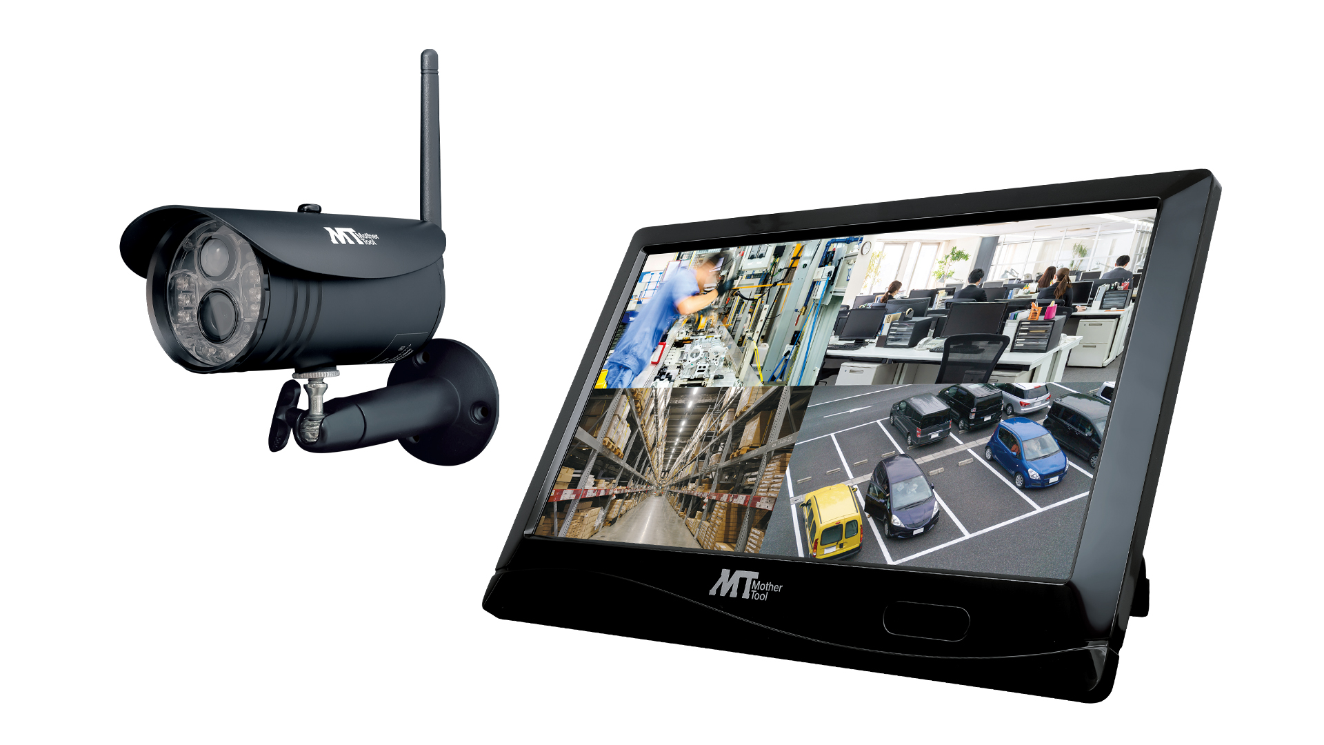 マザーツール MTD-W308AHD 2.1メガピクセル 防水ドーム型AHDカメラ
